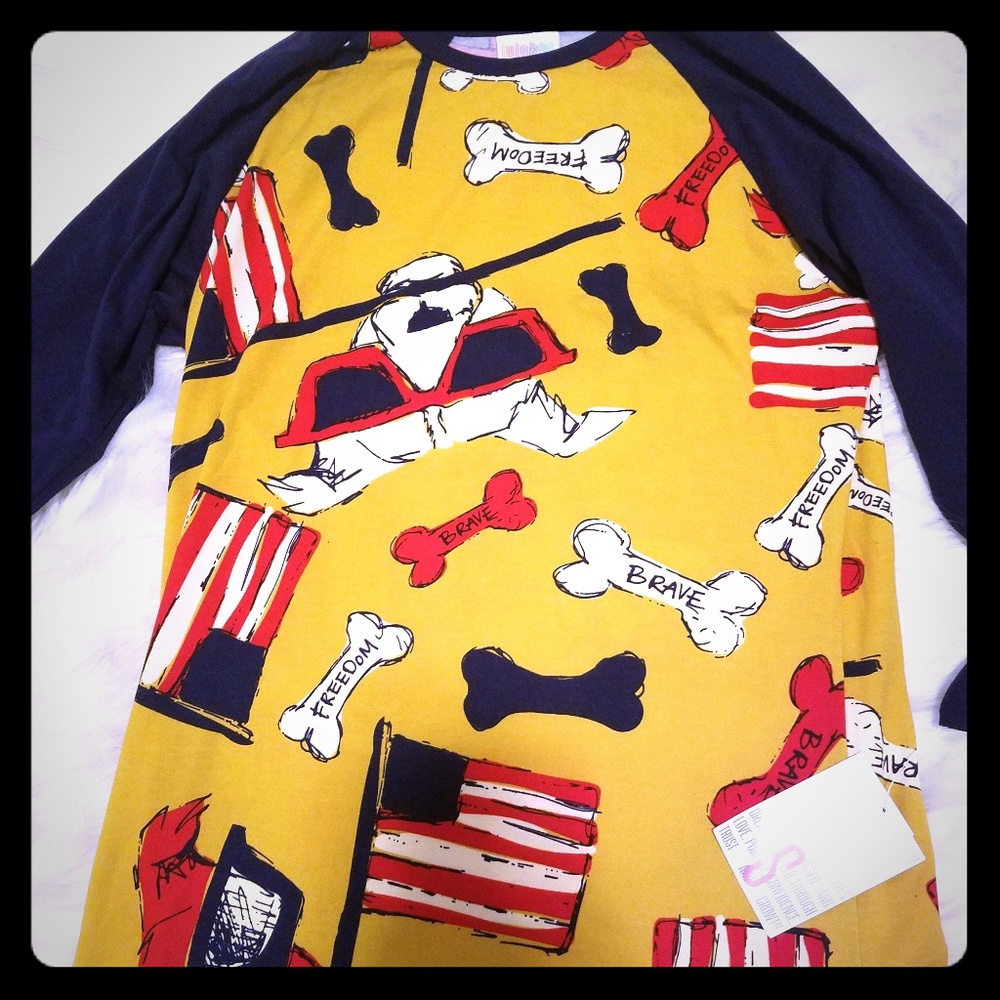 NWT SMALL AMERICANA RANDY